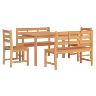 SHUMEE Set zahradního nábytku 5dílný teak 3157201 - Zahradní nábytek
