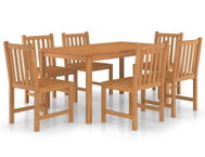 SHUMEE Set zahradního nábytku 7dílný teak 3059934 - Zahradní nábytek