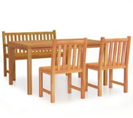 SHUMEE Set zahradního nábytku 4dílný teak 3157154 - Zahradní nábytek