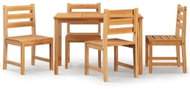 SHUMEE Set zahradního nábytku 5dílný teak 3157181 - Zahradní nábytek