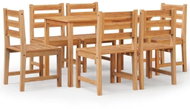 SHUMEE Set zahradního nábytku 7dílný teak 3157182 - Zahradní nábytek
