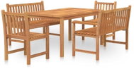 SHUMEE Set zahradního nábytku 5dílný teak 3157167 - Zahradní nábytek