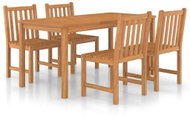 SHUMEE Set zahradního nábytku 5dílný teak 3059937 - Zahradní nábytek