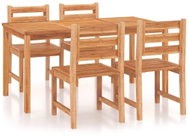 SHUMEE Set zahradního nábytku 5dílný teak 3157187 - Zahradní nábytek