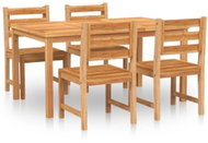 SHUMEE Set zahradního nábytku 5dílný teak 3157185 - Zahradní nábytek