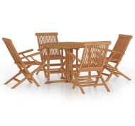 SHUMEE Set zahradního nábytku 5dílný teak 3096574 - Zahradní nábytek