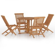SHUMEE Set zahradního nábytku 5dílný teak 3096571 - Zahradní nábytek
