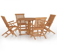 SHUMEE Set zahradního nábytku 5dílný teak 3096572 - Zahradní nábytek