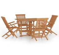 SHUMEE Set zahradního nábytku 5dílný teak 3096576 - Zahradní nábytek