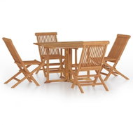 SHUMEE Set zahradního nábytku 5dílný teak 3096575 - Zahradní nábytek