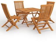 SHUMEE Set zahradního nábytku 5dílný teak 3059583 - Zahradní nábytek