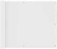 Balcony screen white 75×300 cm oxford fabric 134888 - Screen
