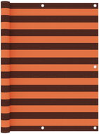 Balcony screen orange-brown 120×400 cm oxford fabric 134933 - Screen