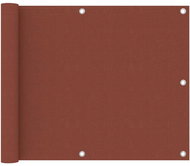 Balcony screen brick 75×500 cm oxford fabric 134974 - Screen