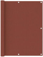 Balcony screen brick 120×500 cm oxford fabric 134982 - Screen