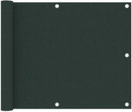 Balcony screen dark green 75×600 cm oxford fabric 134999 - Screen