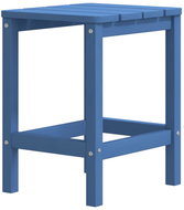 SHUMEE Zahradní stolek Adirondack akvamarínový 38 × 38 × 46 cm, HDPE - Zahradní stůl