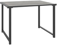 SHUMEE Zahradní stolek antracitový 55 × 40 × 37 cm, ocel - Zahradní stůl