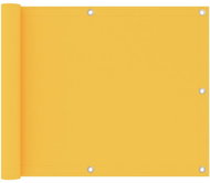 Balcony screen yellow 75×500 cm oxford fabric 135022 - Screen