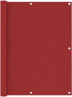Balcony screen red 120×600 cm oxford fabric 135043 - Screen