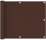 Balcony screen brown 75×300 cm oxford fabric 135068 - Screen