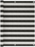 HDPE balcony screen 120×400 cm anthracite-white 310857 - Screen