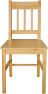 Jedálenské stoličky, 2 ks, borové drevo - Jedálenská stolička