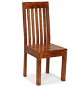 Jídelní židle 4 ks masiv sheeshamový povrch moderní styl - Jídelní židle