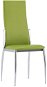 Jídelní židle 6 ks zelené umělá kůže - Jídelní židle