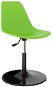 Otočné jídelní židle 2 ks zelené PP - Jídelní židle
