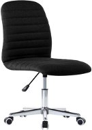 Jedálenské stoličky, 2 ks, čierne, textil - Jedálenská stolička