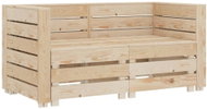 2-seater Garden Sofa made of Pallets Wood 3051673 - Garden Sofa