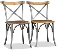 Dining chairs 2 pcs solid mango wood - Dining Chair