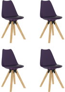 Dining chairs 4 pcs lilac - Dining Chair