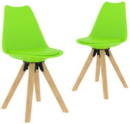 Dining chairs 2 pcs green - Dining Chair