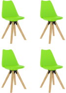 Dining chairs 4 pcs green - Dining Chair