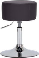 Brown faux leather bar stool - Bar Stool