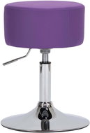Purple faux leather bar stool - Bar Stool