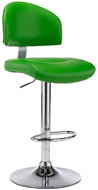 Green faux leather bar stool - Bar Stool