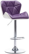 Purple faux leather bar stool - Bar Stool