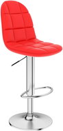 Red faux leather bar stool - Bar Stool