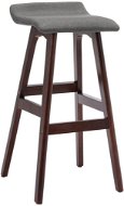 Bar stool dark gray textile - Bar Stool
