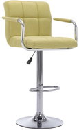 Bar chair green textile - Bar Stool