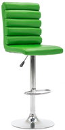 Green faux leather bar stool - Bar Stool