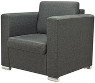 Dark gray textile armchair - Armchair