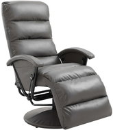 Pointing TV chair gray faux leather - Armchair