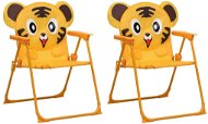Children&#39; s garden chairs 2 pcs yellow textile 48104 - Garden Chair