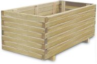 Vyvýšený záhon 100 x 50 x 40 cm drevo obdĺžnikový - Vyvýšený záhon