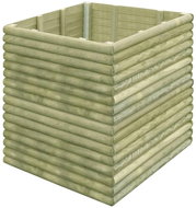 SHUMEE Raised Flower Bed 106 x 106 x 96cm Impregnated Pine Wood - Flower Box