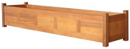SHUMEE Elevated bed of acacia wood 150 x 30 x 25 cm - Raised Garden Bed